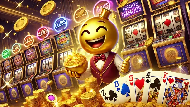 Layar permainan mobile dengan kartu kategori OLXTOTO
